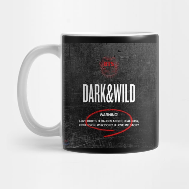 BTS: Dark and Wild Album Cover by TheMochiLife